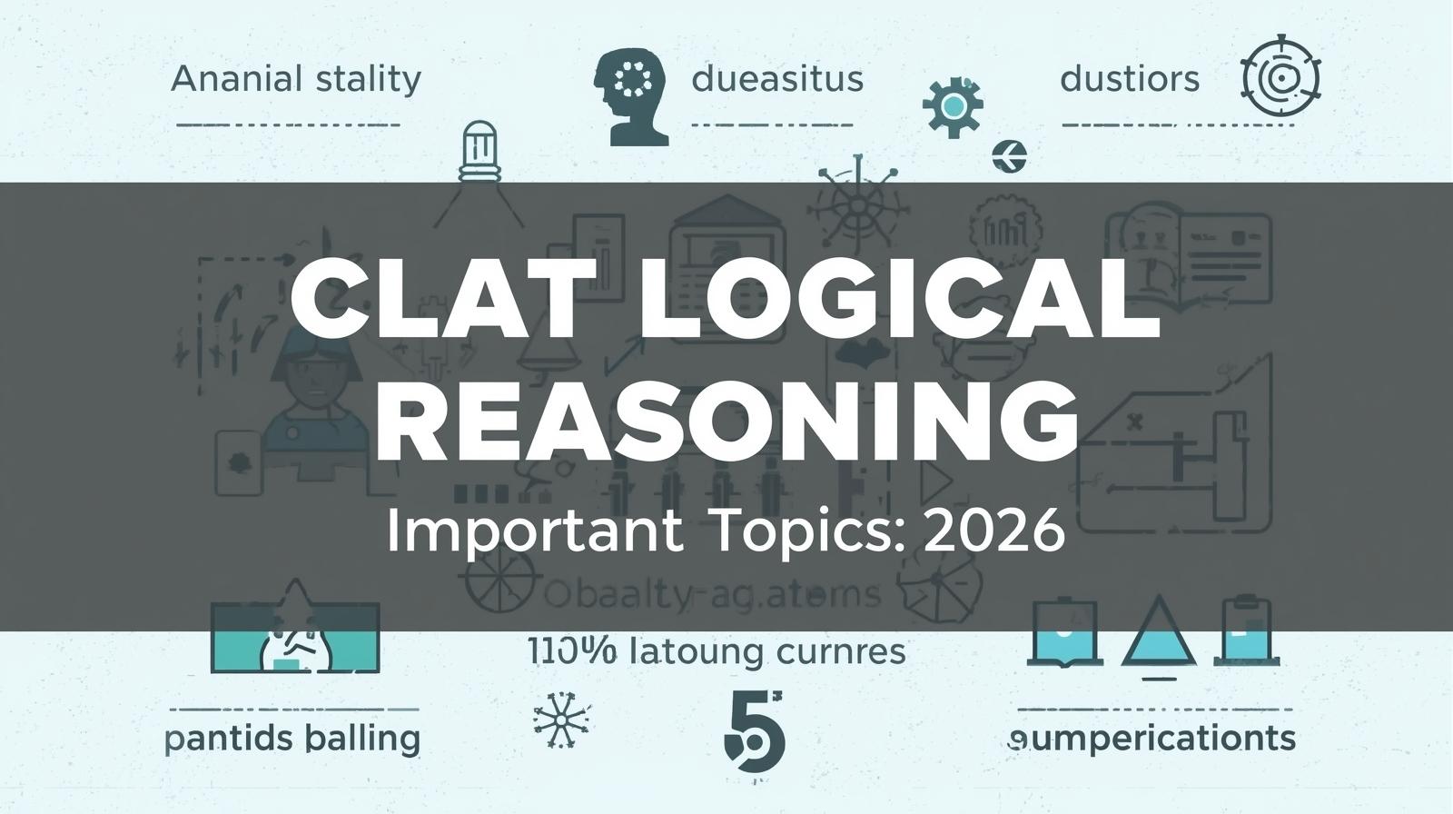CLAT Logical Reasoning Important Topics 2026: A Guide